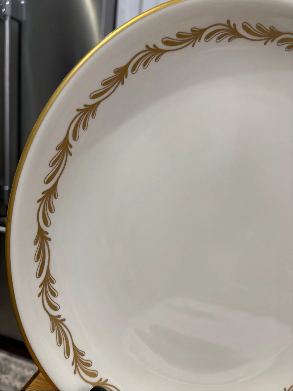 Vintage Franciscan Arcadia Gold Round Chop plate Serving Platter